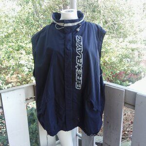 Vintage Y2K 90s Hoodie Windbreaker Zip Up Vest Jacket